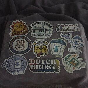 Dutch bros stickers